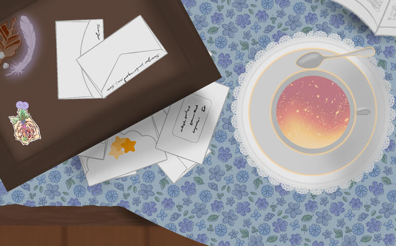 Memory box | Tea cup | Stars