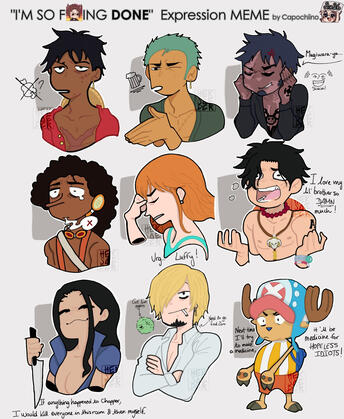 "I'M SO F***ING DONE" Expression MEME