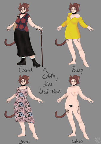 Sam character sheet