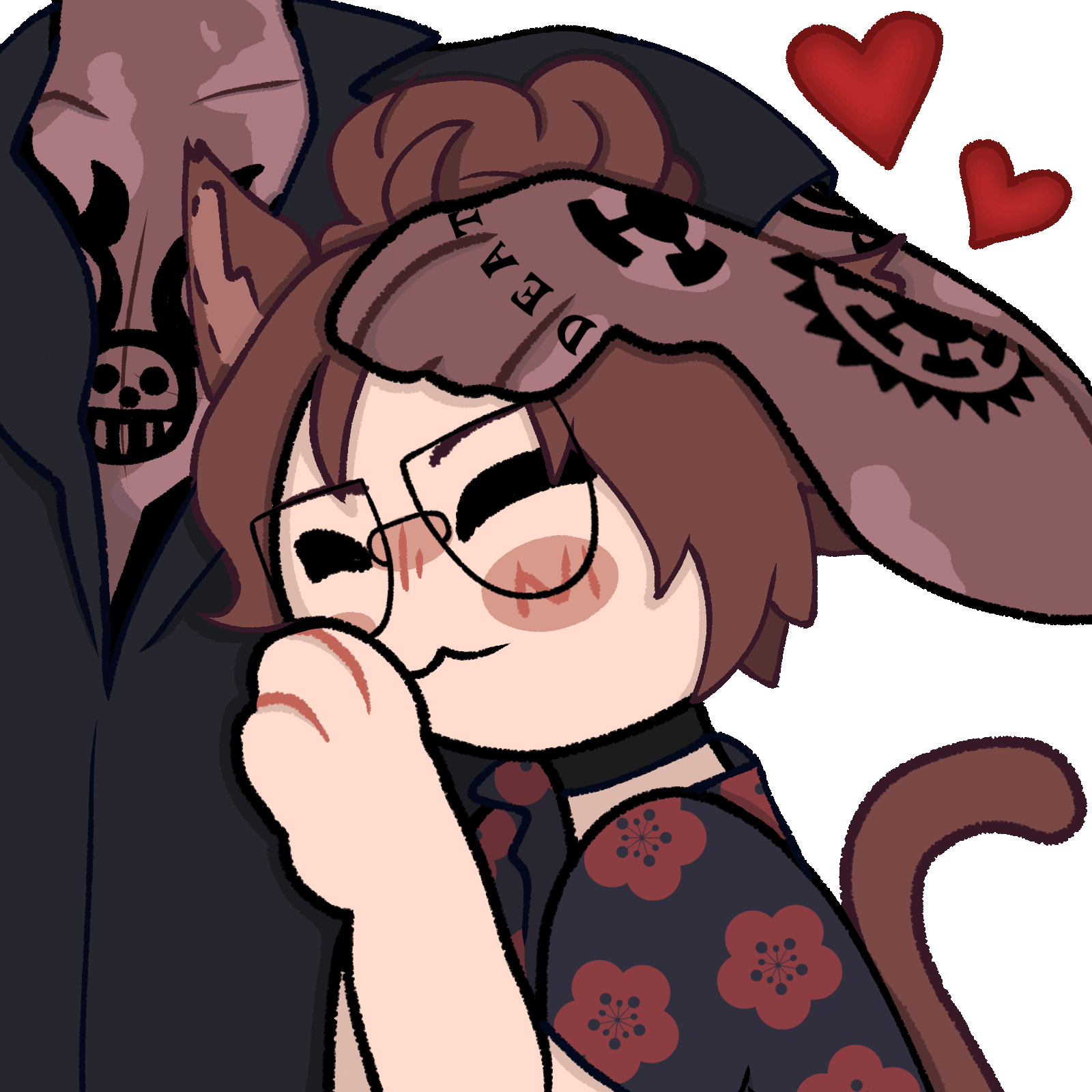 Sam side nuzzle